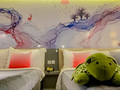 디럭스 쿼드러플룸 — Sino House Phuket Hotel